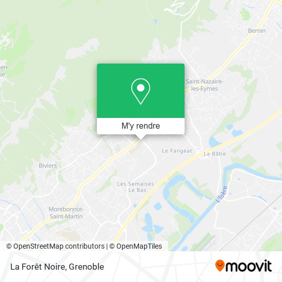 La Forêt Noire plan