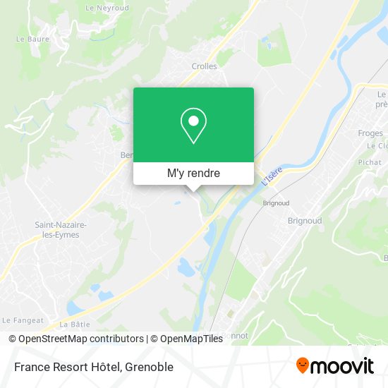 France Resort Hôtel plan