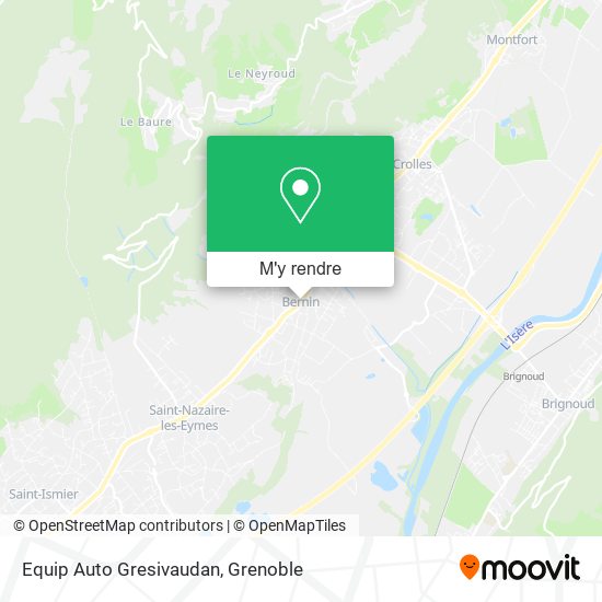 Equip Auto Gresivaudan plan