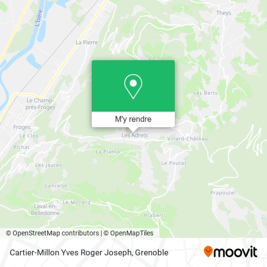 Cartier-Millon Yves Roger Joseph plan