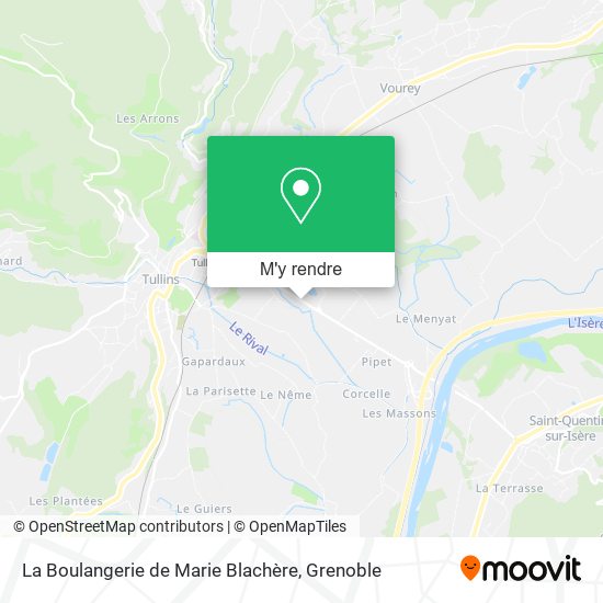 La Boulangerie de Marie Blachère plan