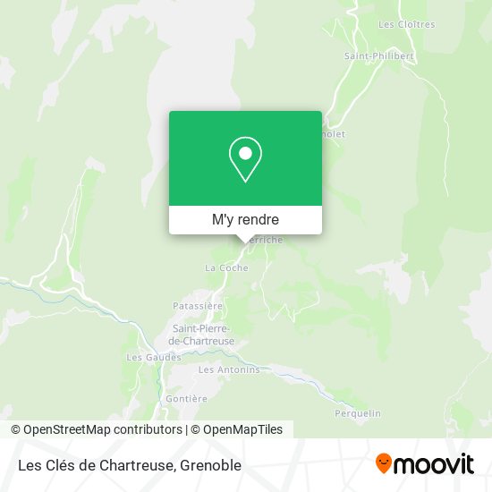 Les Clés de Chartreuse plan