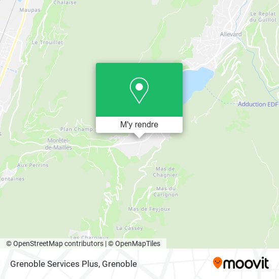 Grenoble Services Plus plan