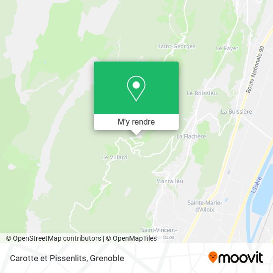 Carotte et Pissenlits plan