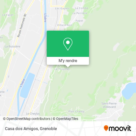 Casa dos Amigos plan