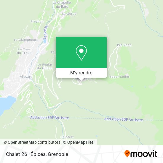 Chalet 26 l'Épicéa plan