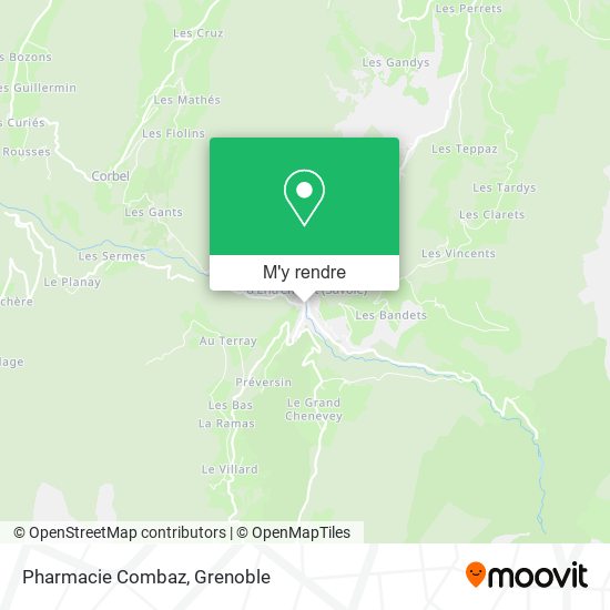 Pharmacie Combaz plan