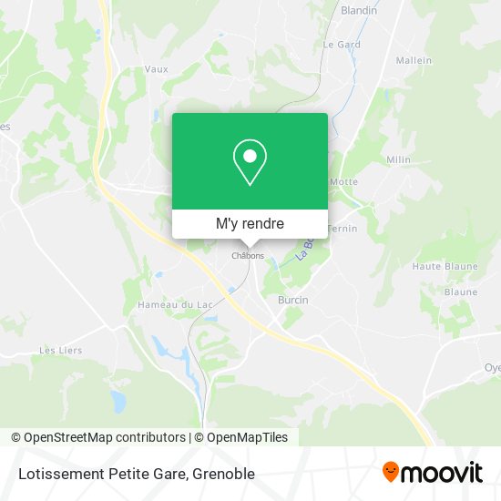 Lotissement Petite Gare plan