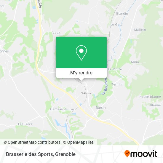Brasserie des Sports plan