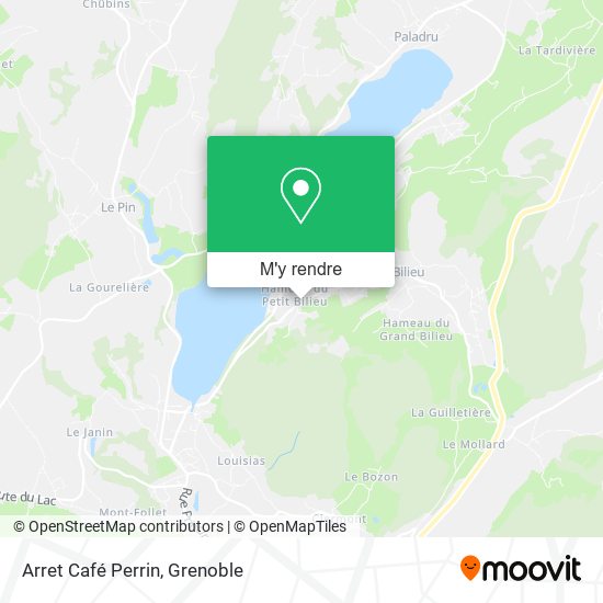 Arret Café Perrin plan