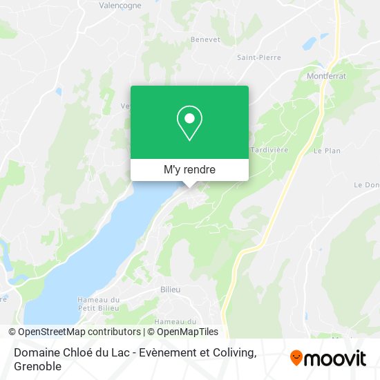 Domaine Chloé du Lac - Evènement et Coliving plan