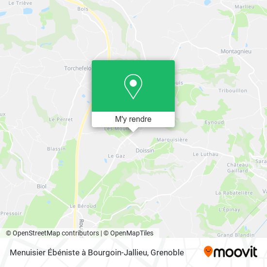 Menuisier Ébéniste à Bourgoin-Jallieu plan