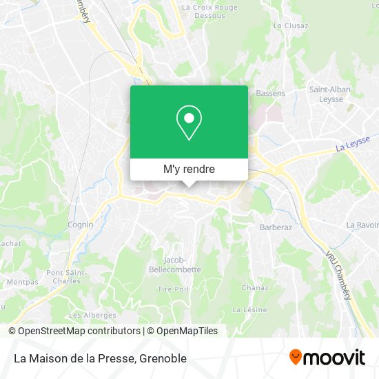 La Maison de la Presse plan