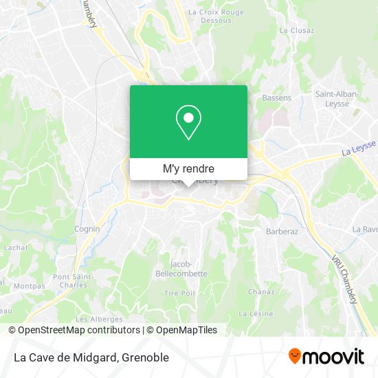 La Cave de Midgard plan