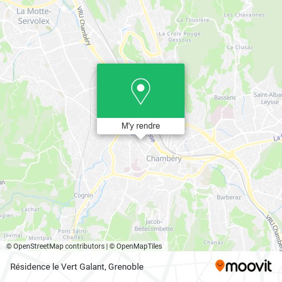 Résidence le Vert Galant plan