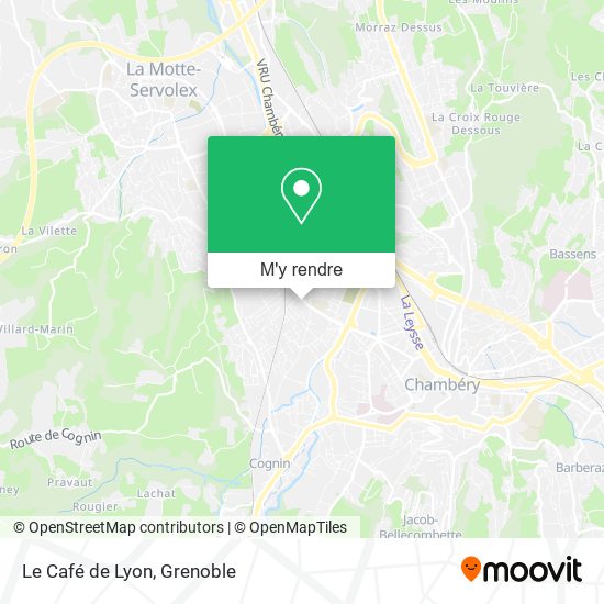 Le Café de Lyon plan