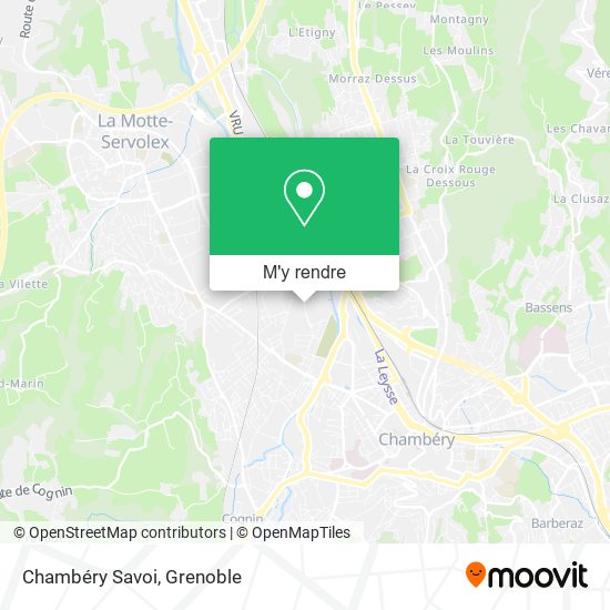 Chambéry Savoi plan