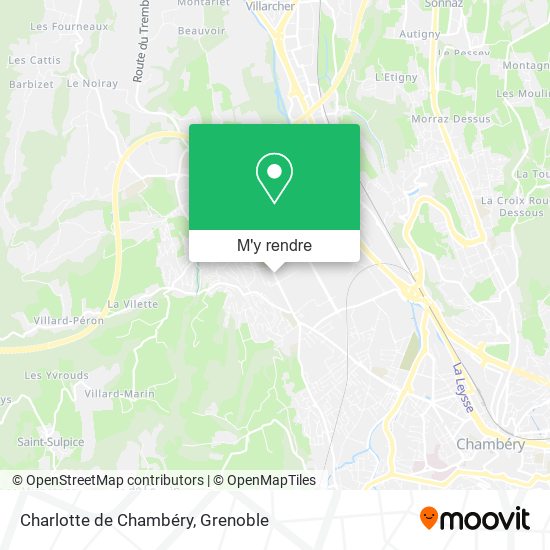 Charlotte de Chambéry plan