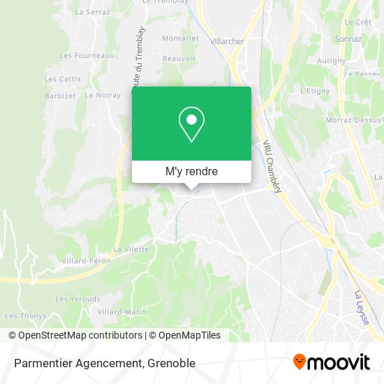 Parmentier Agencement plan