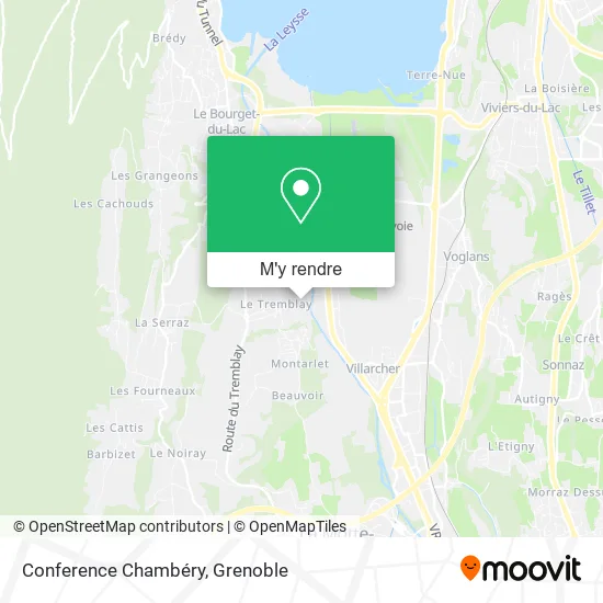 Conference Chambéry plan