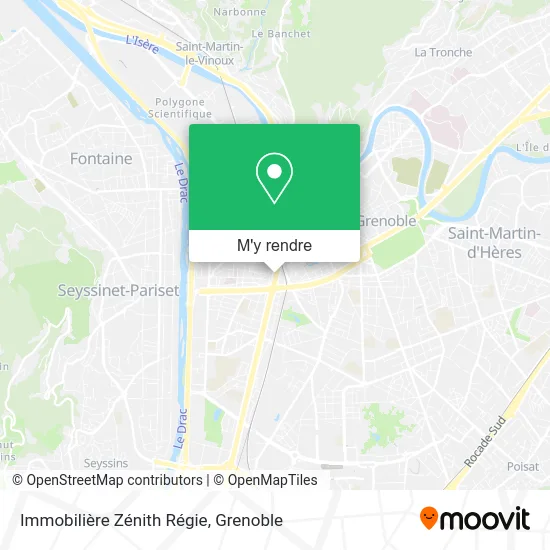 Immobilière Zénith Régie plan