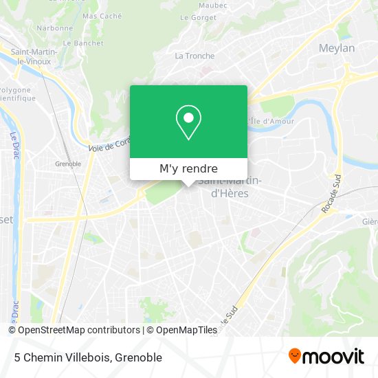 5 Chemin Villebois plan