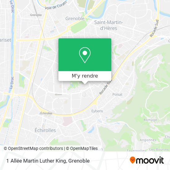 1 Allée Martin Luther King plan
