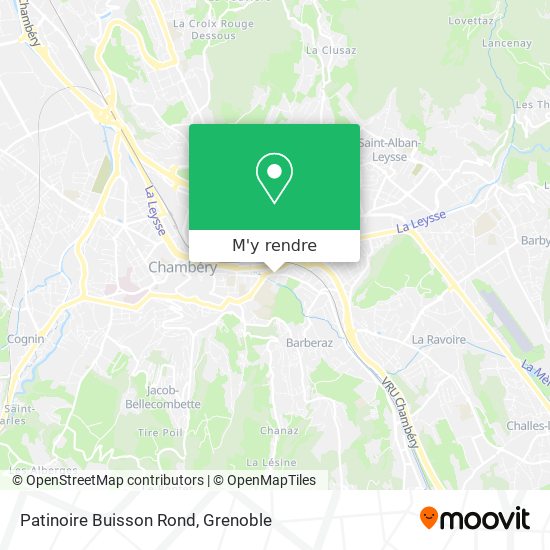 Patinoire Buisson Rond plan