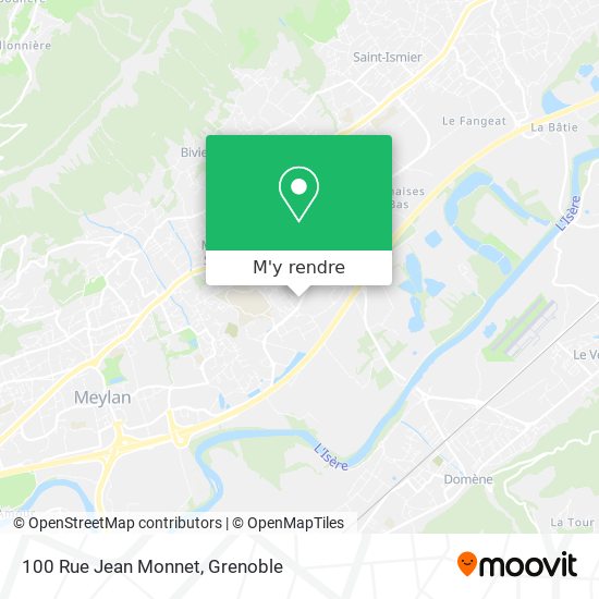 100 Rue Jean Monnet plan