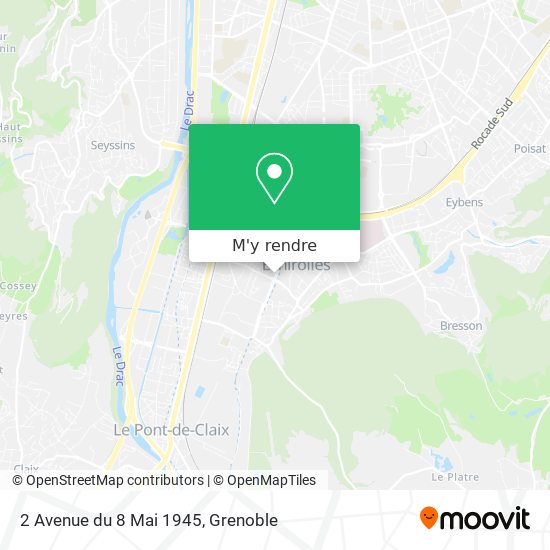 2 Avenue du 8 Mai 1945 plan