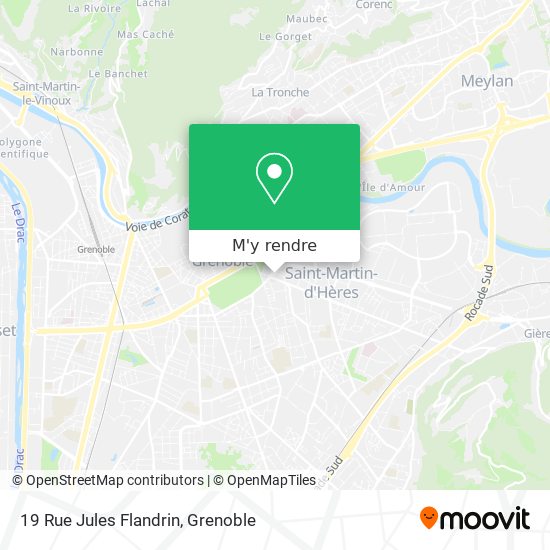 19 Rue Jules Flandrin plan