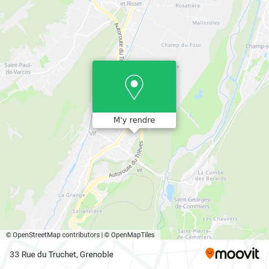 33 Rue du Truchet plan