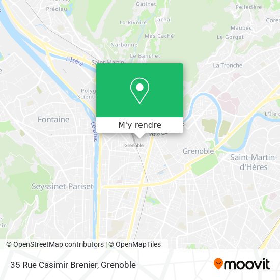 35 Rue Casimir Brenier plan