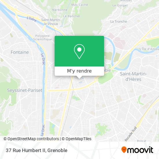 37 Rue Humbert II plan