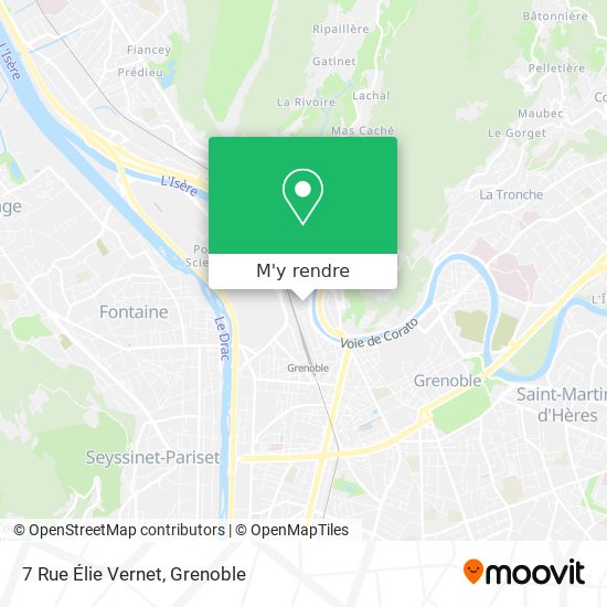 7 Rue Élie Vernet plan
