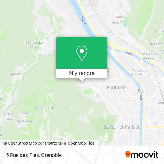 5 Rue des Pies plan