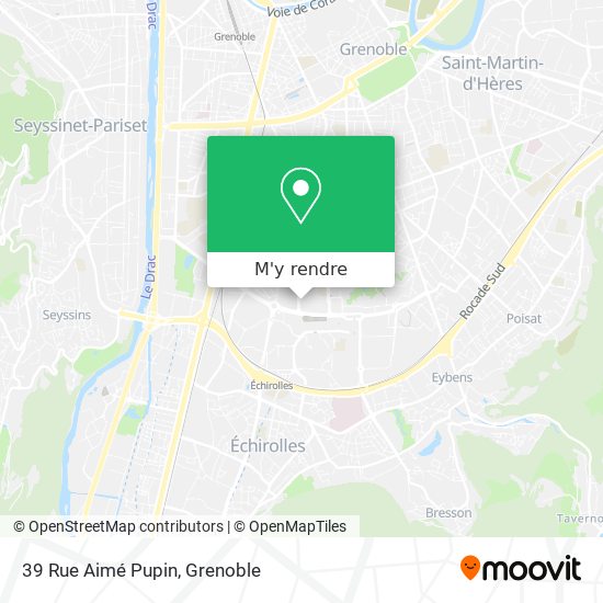 39 Rue Aimé Pupin plan