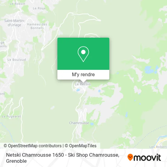 Netski Chamrousse 1650 - Ski Shop Chamrousse plan
