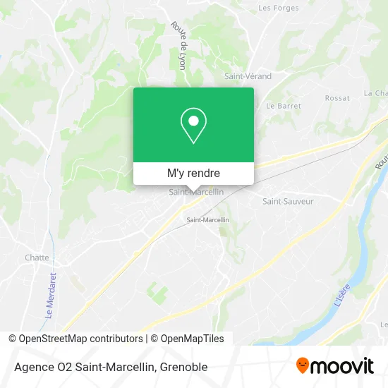 Agence O2 Saint-Marcellin plan