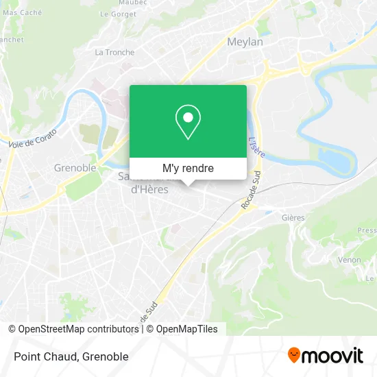 Point Chaud plan