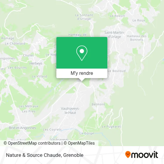 Nature & Source Chaude plan