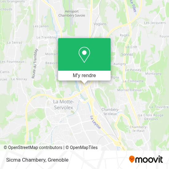 Sicma Chambery plan