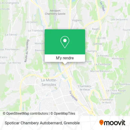 Spoticar Chambery Autobernard plan