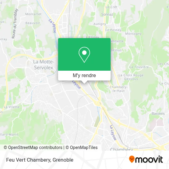Feu Vert Chambery plan