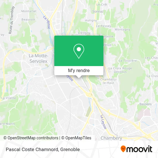 Pascal Coste Chamnord plan