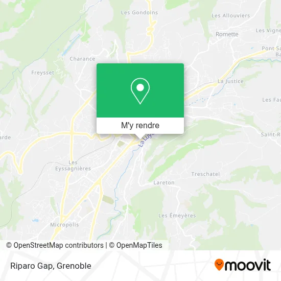 Riparo Gap plan