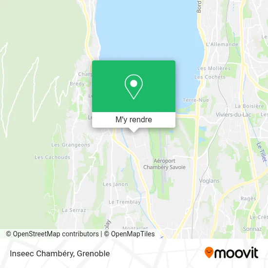 Inseec Chambéry plan
