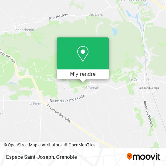 Espace Saint-Joseph plan