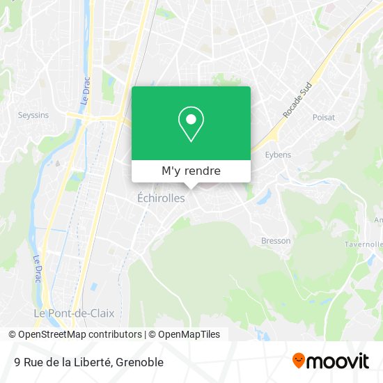 9 Rue de la Liberté plan