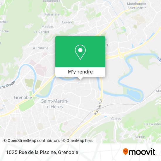 1025 Rue de la Piscine plan